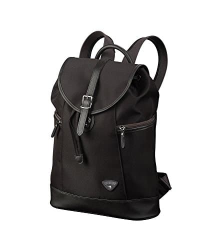 Sac à dos bon chic bon genre,Jump, en polyester et cuir pleine fleur