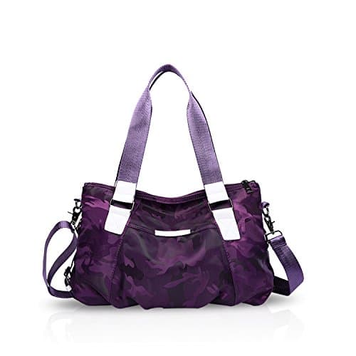 Sac à main femme camouflage violet