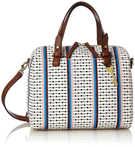 Sac bowling rayé chic Fossil