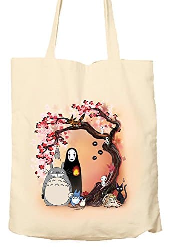 Sac tote Totoro sac à provision toile coton