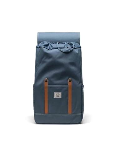 Sac à dos urbain Herschel Retreat bleu avec sangles marron