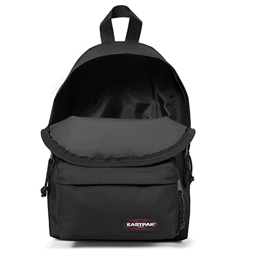 Petit sac à dos Eastpak noir ouvert 10L