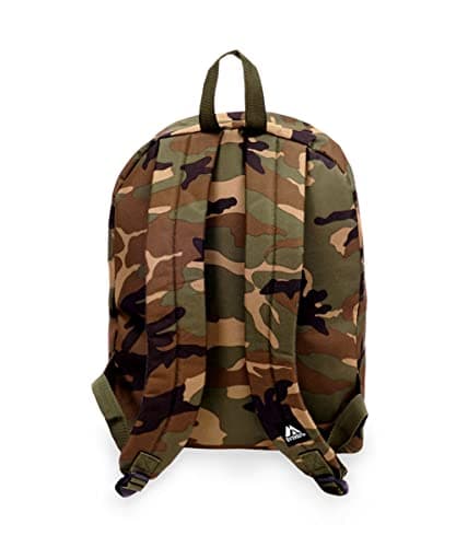 Sac à dos camouflage militaire vert et marron
