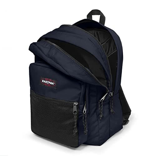 Sac à dos Eastpak Pinnacle bleu marine 38L ouvert