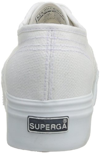 Baskets en toile blanche casual Superga