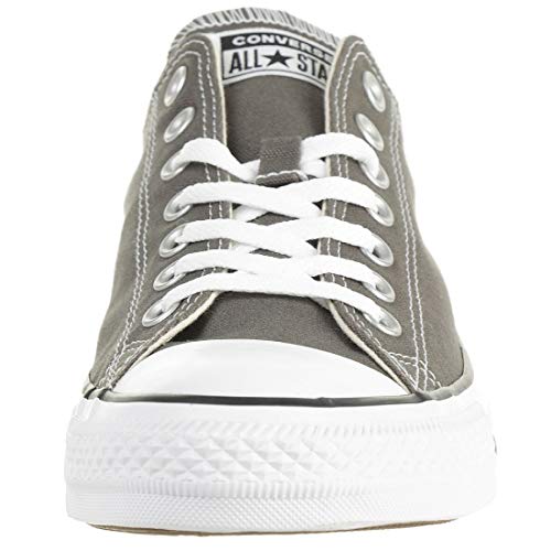 Baskets iconiques en toile Converses Chuck Taylor gris kaki et basses