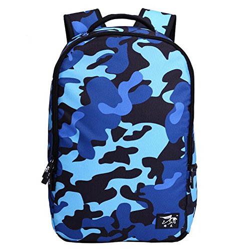 Sac à dos camouflage bleu