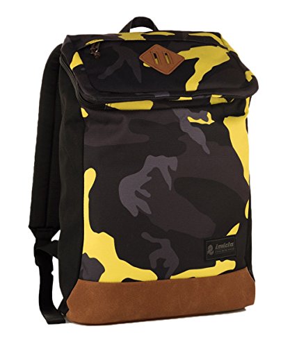 Sac à dos camouflage jaune Invicta