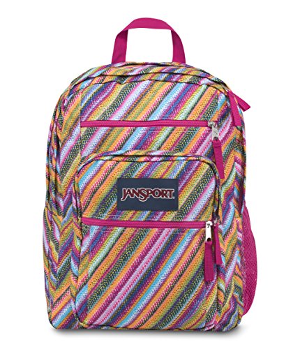 Sac à dos Jansport rayé coloré oblique