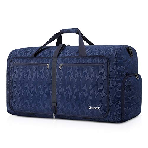 Sac de voyage camouflage bleu