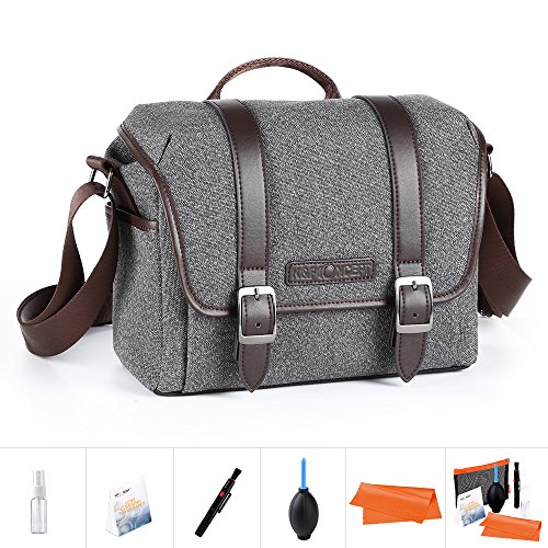Sac messenger camera bag toile imperméable K&F Concept