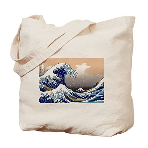 sac toile La grande vague de Kanagawa