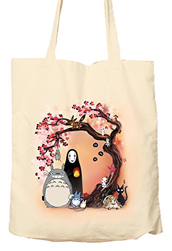 Sac tote Totoro sac à provision toile coton