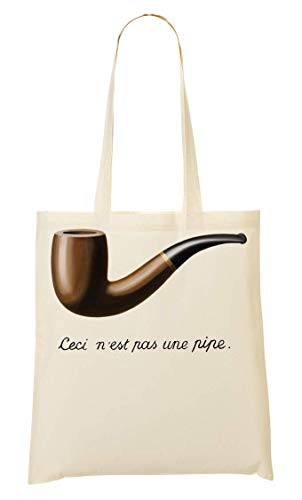 sac tote canvas ceci n'est pas une pipe