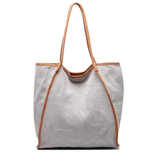 sac Tote en toile shopping casual et vintage pliable