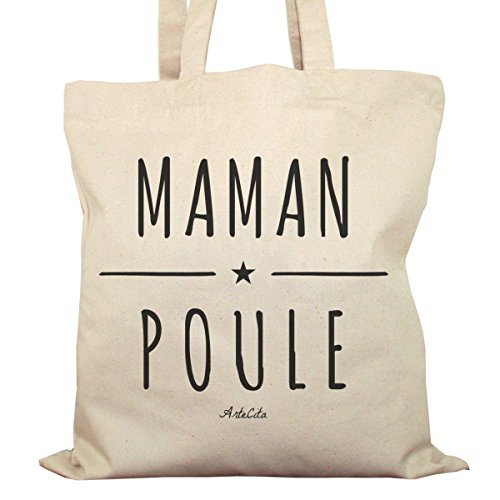 sac Tote toile coton pour maman débordée