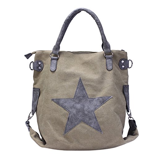 Sac tote toile shopping avec étoile
