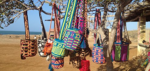 Sacs colombiens Wayuu faits mains aux motifs tribaux