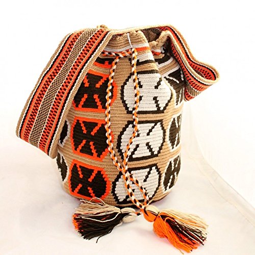 Sac colombien Wayuu fait main aux motifs tribaux original