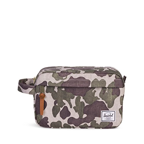 La trousse de toilette homme Herschel en toile camouflage navy